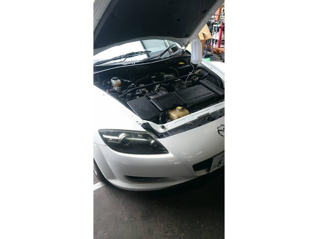 RX-8　カボン除去施工　ワコーズ　RECS